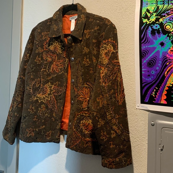 70’s Vintage Autumn Hippie Jacket - Picture 3 of 4